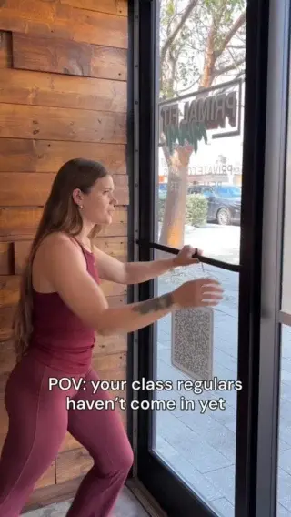 The party don’t start till you walk in