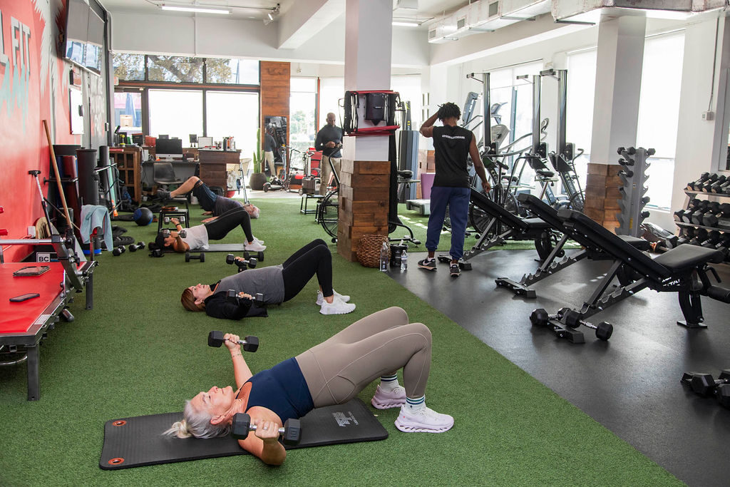 Positive training environment at Primal Fit Miami
