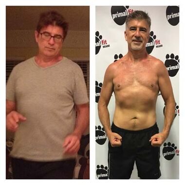 Primal Fit Miami client transformation