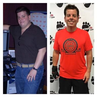 Primal Fit Miami client transformation