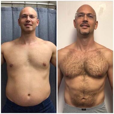 Primal Fit Miami client transformation